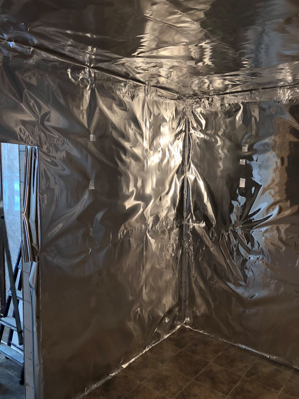 Обшивка парилки