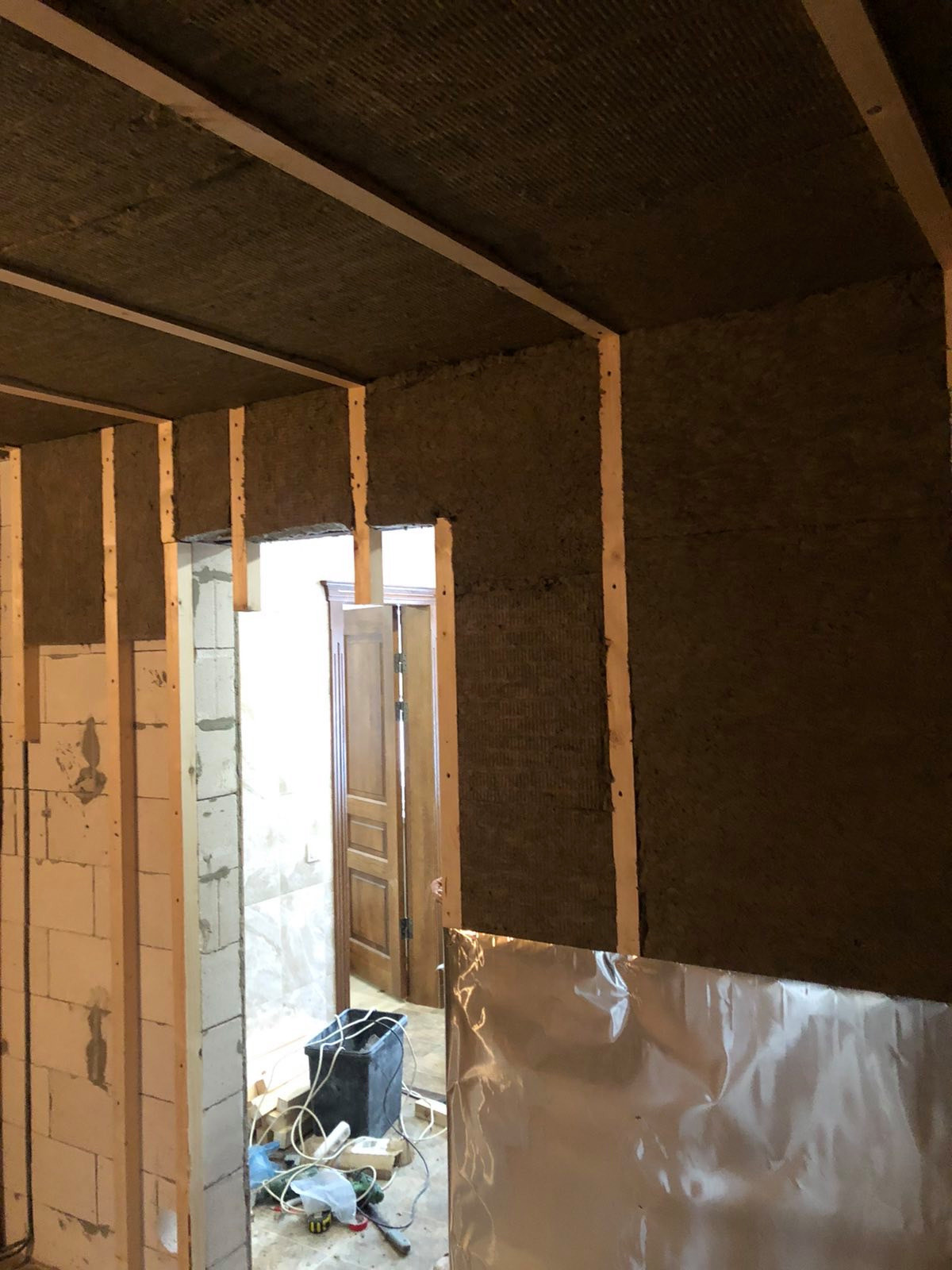 Обшивка парилки