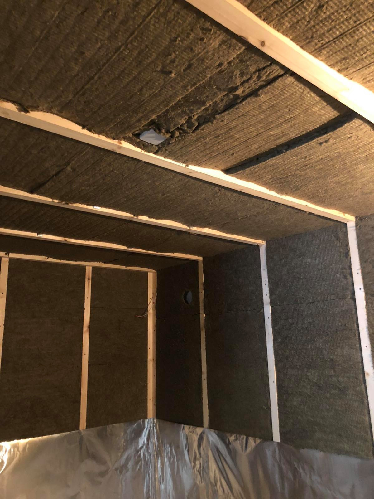 Обшивка парилки