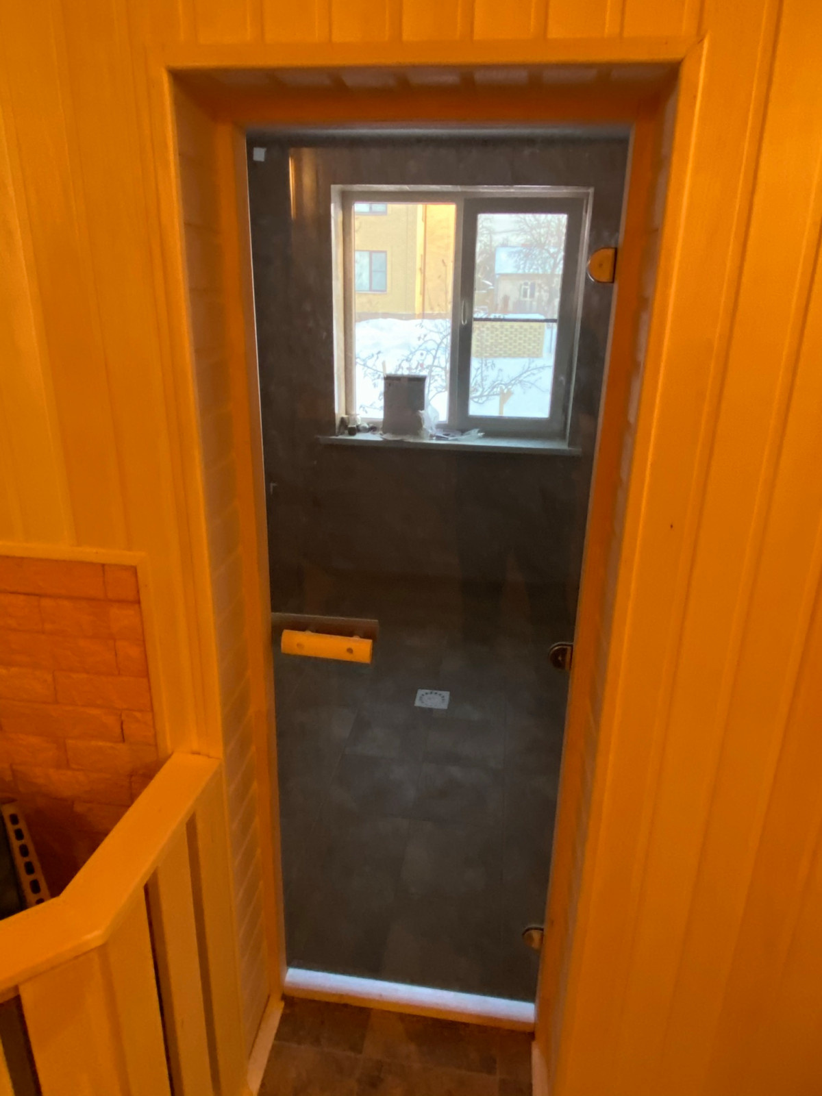 Обшивка парилки