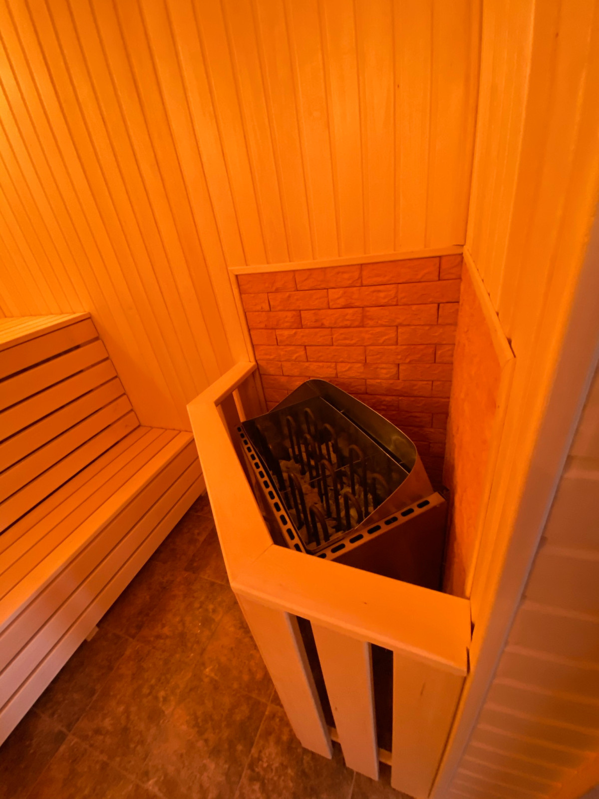 Обшивка парилки