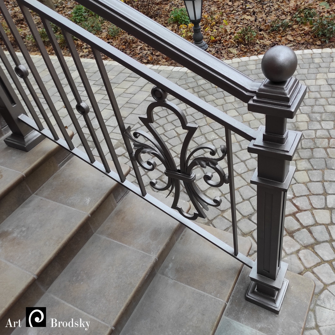 Перила для входной группы