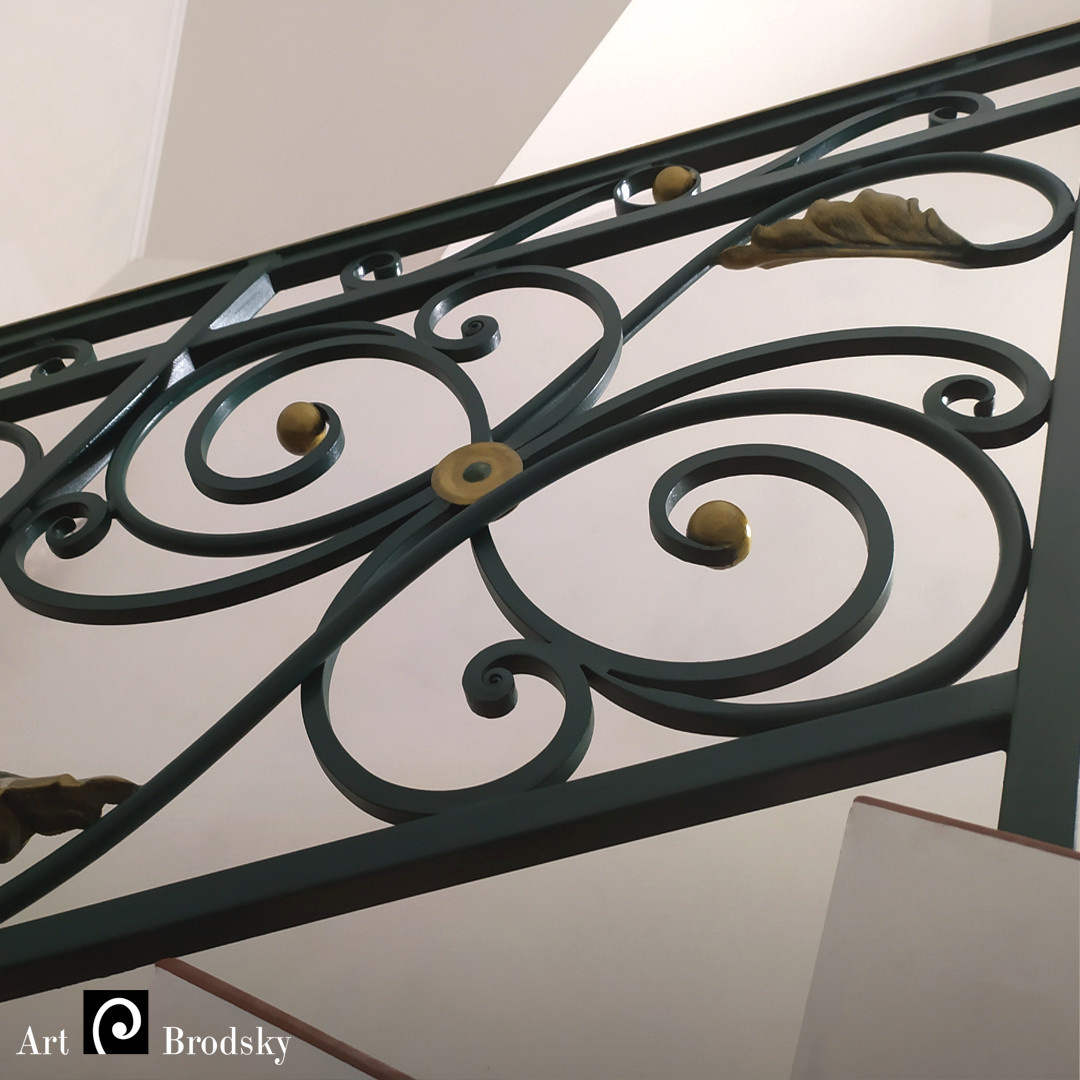 Перила в восточном стиле