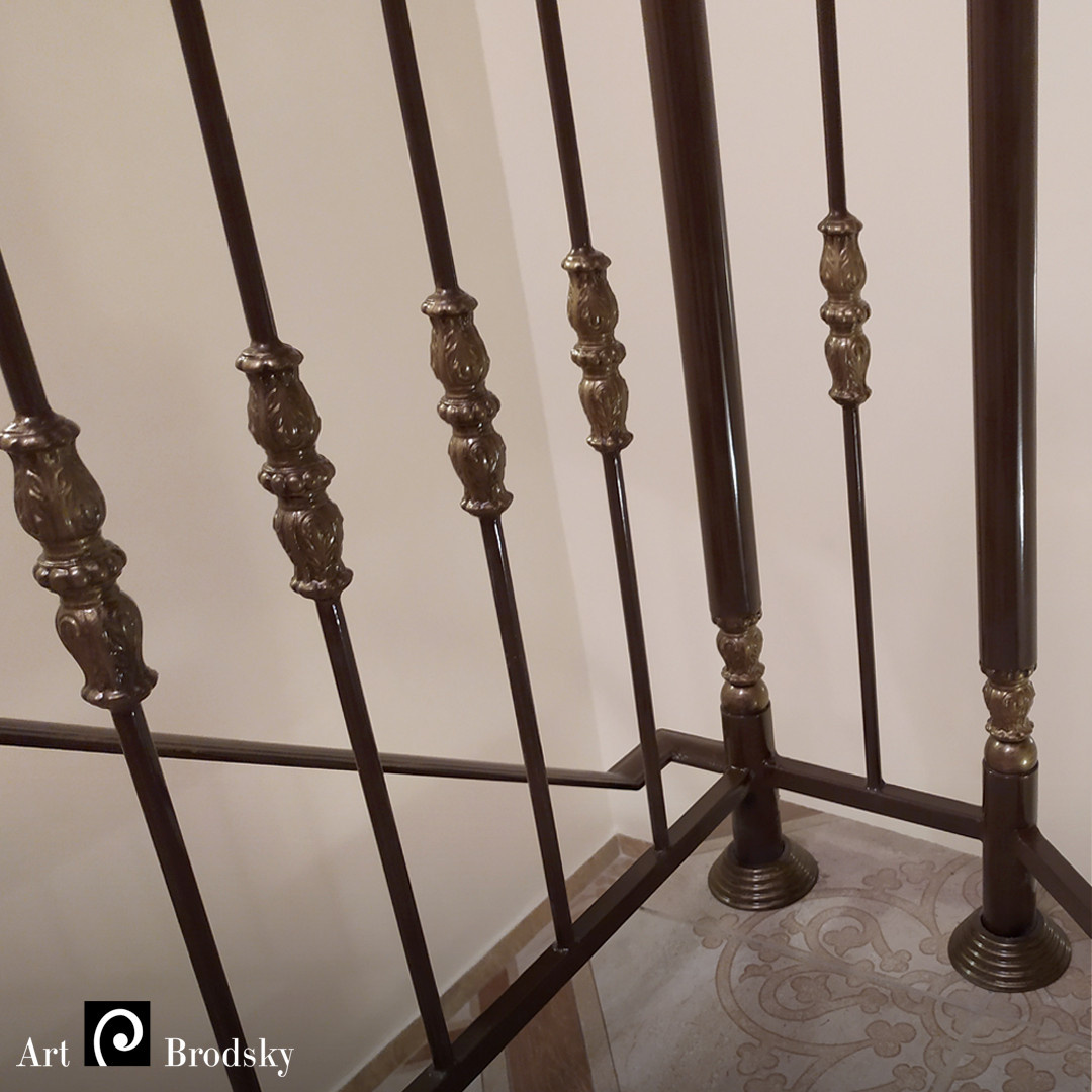 Перила из балясин