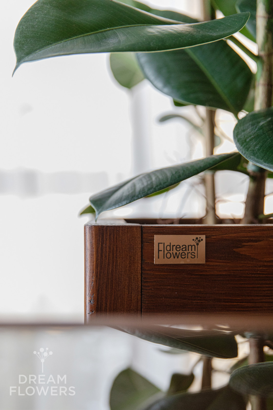 Деревянные кашпо собственного производства