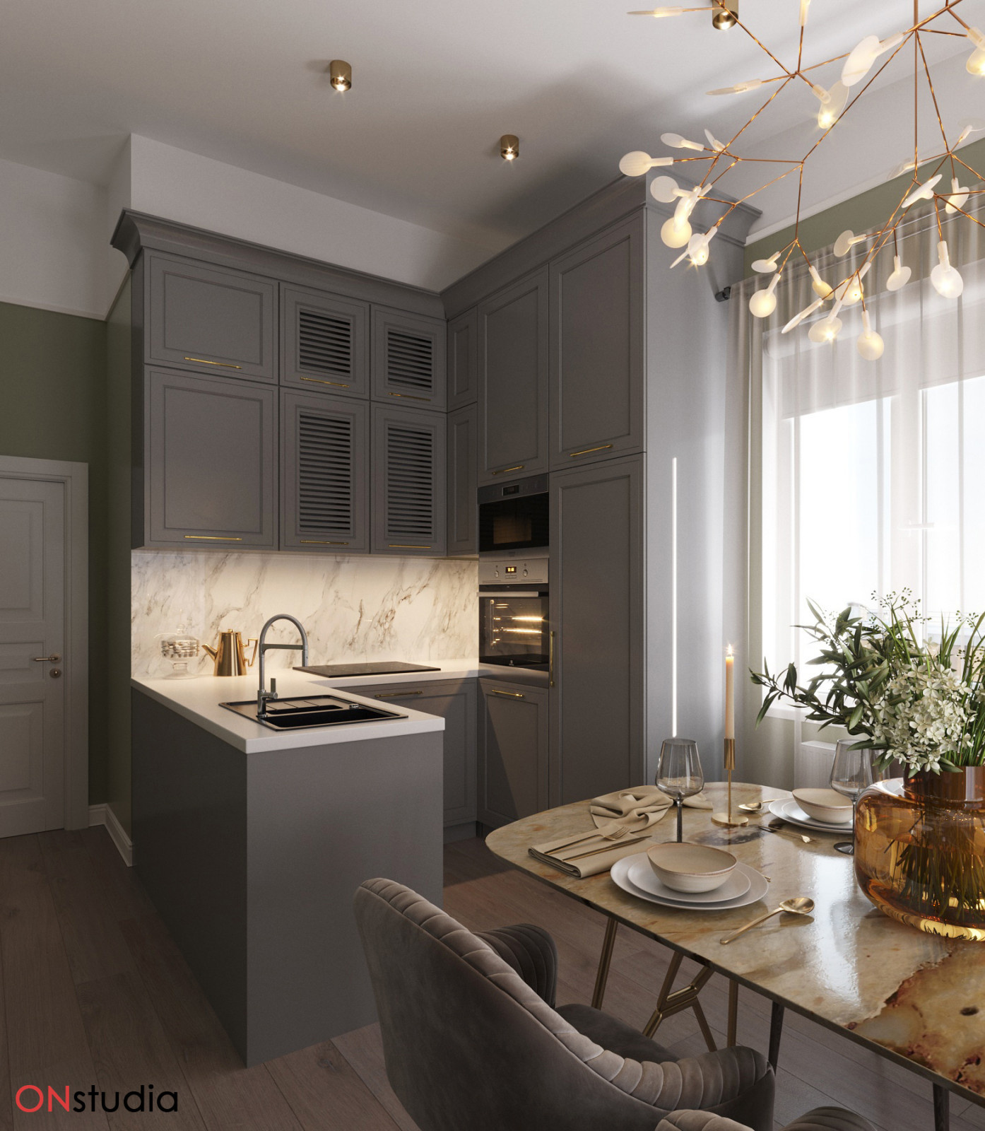 Уютная квартира на мансардном этаже