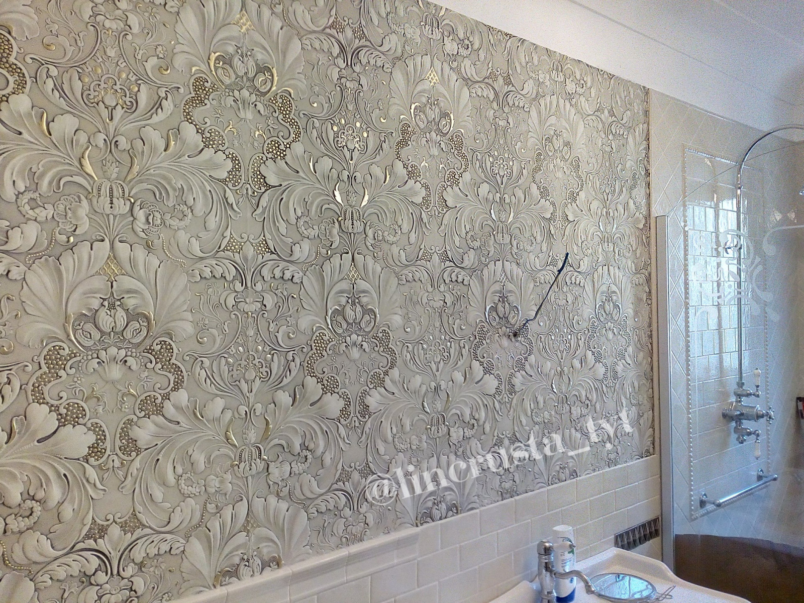 Линкруста в интерьере