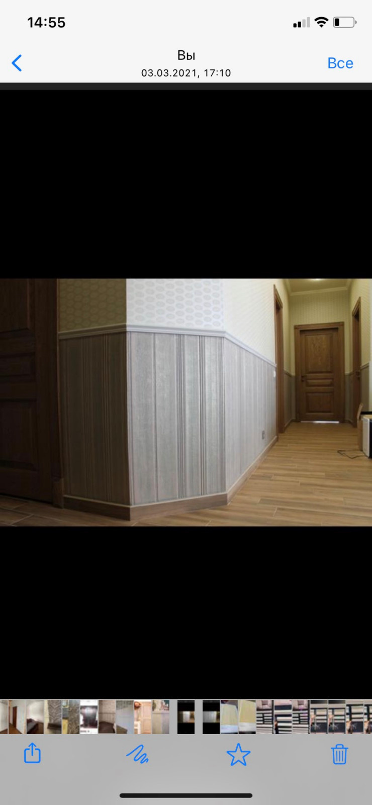 Линкруста в интерьере