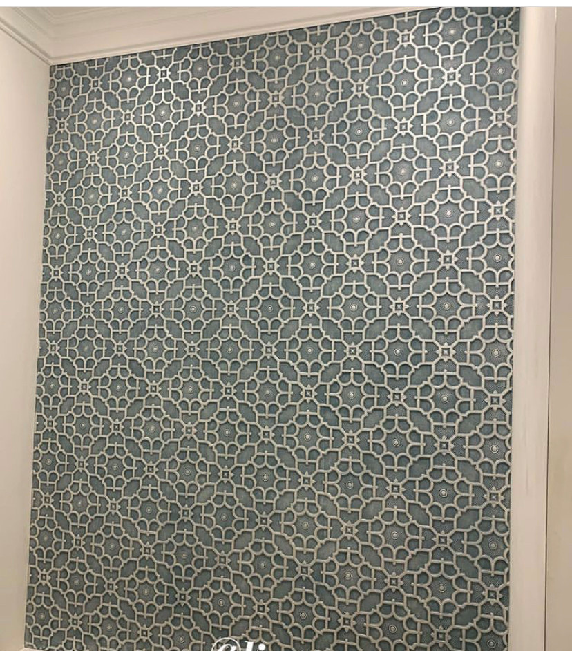 Линкруста в интерьере