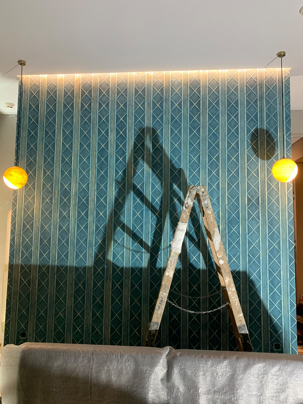 Линкруста в интерьере