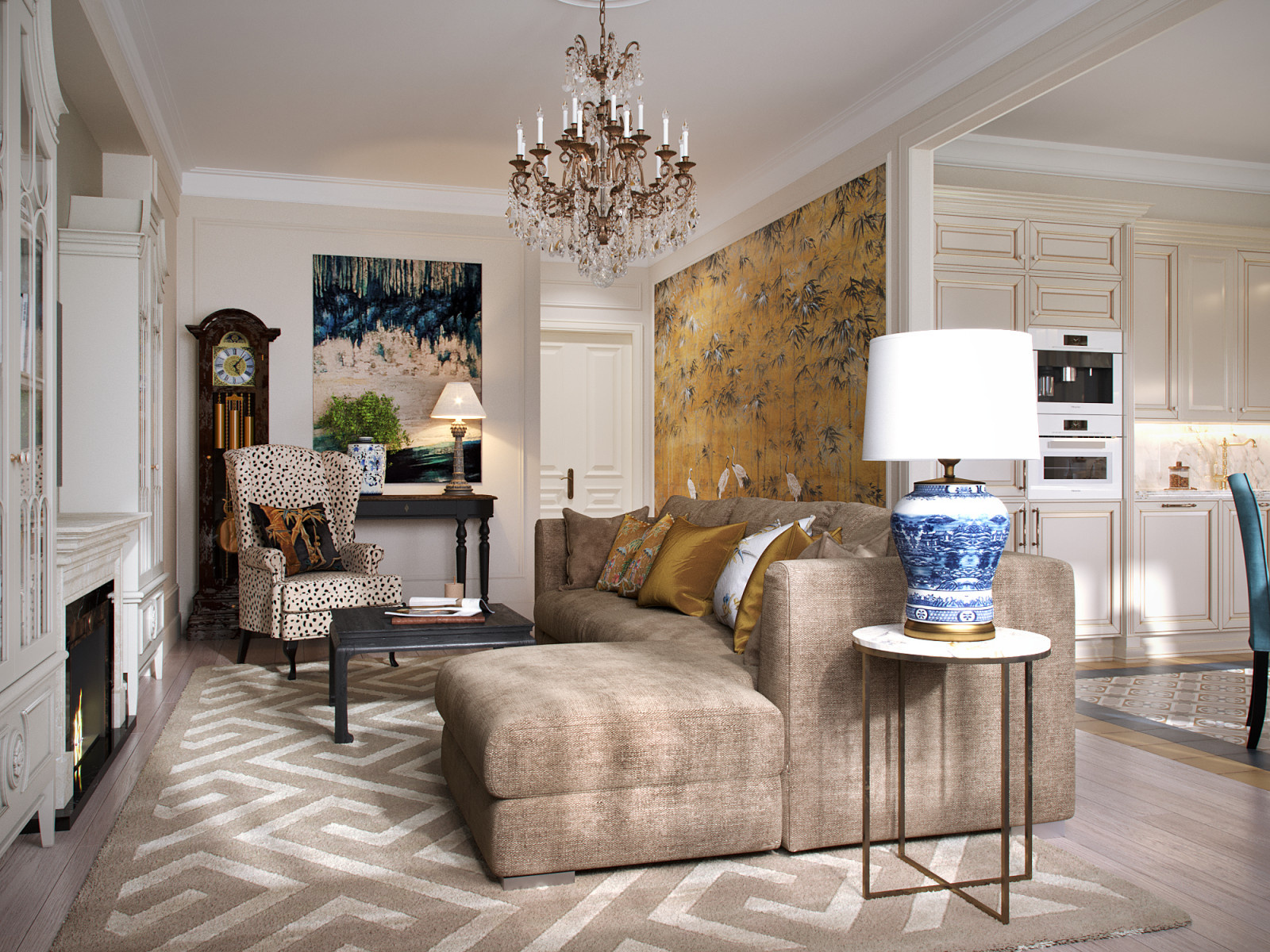 Квартира в Москве 143 м2