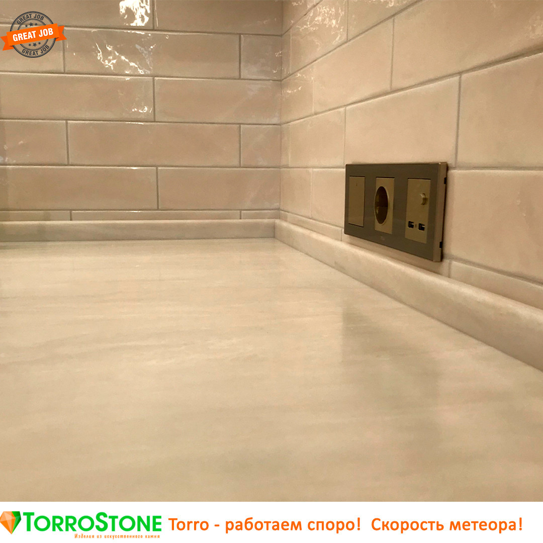 Кухня #ikea – столешница #torrostone