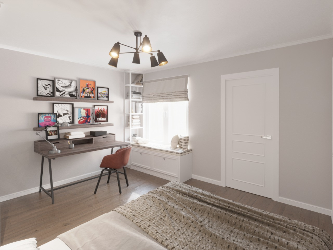 Спальня мальчика