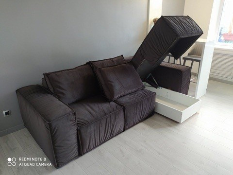 Дизайнерский диван в стиле LOFT