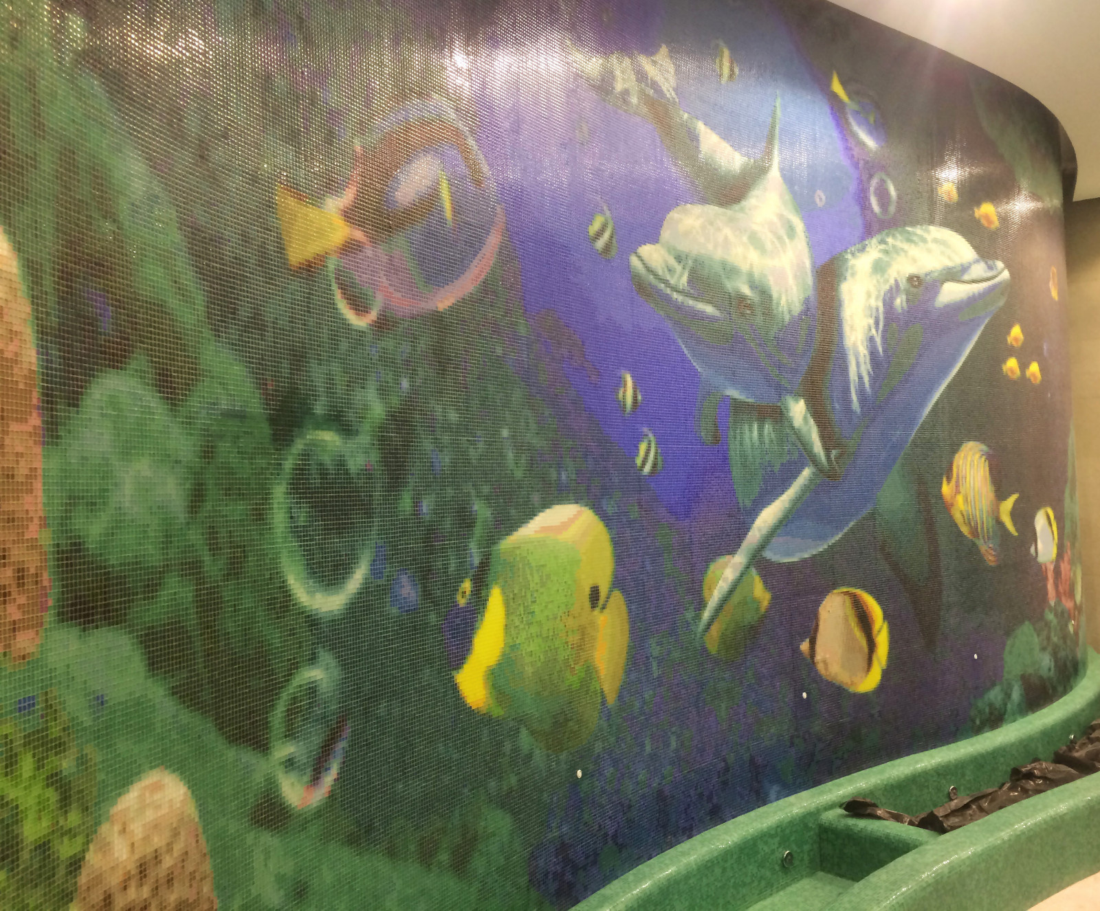 Обложка проекта: Бассейн «Дельфины»