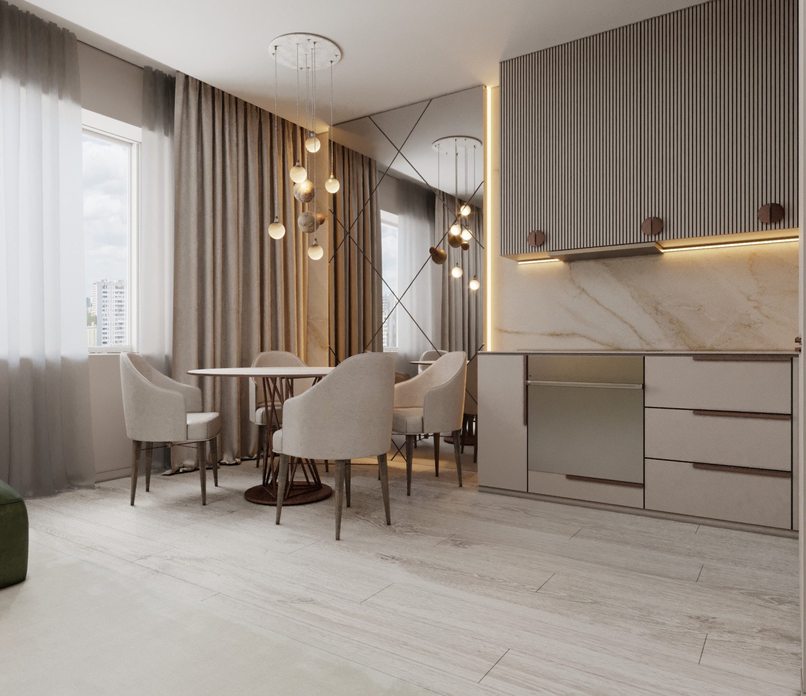 Дизайн-проект г.Тюмень ЖК Преображенский