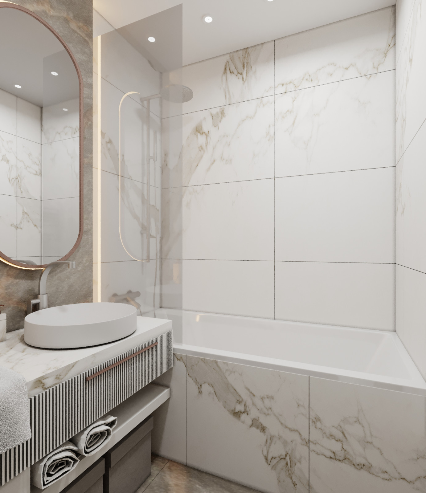 Дизайн-проект г.Тюмень ЖК Преображенский