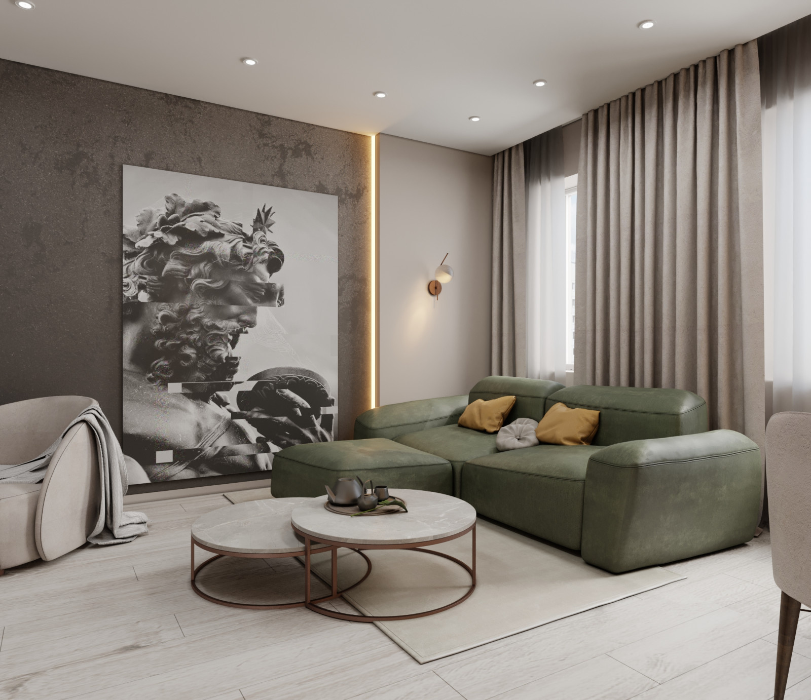 Дизайн-проект г.Тюмень ЖК Преображенский