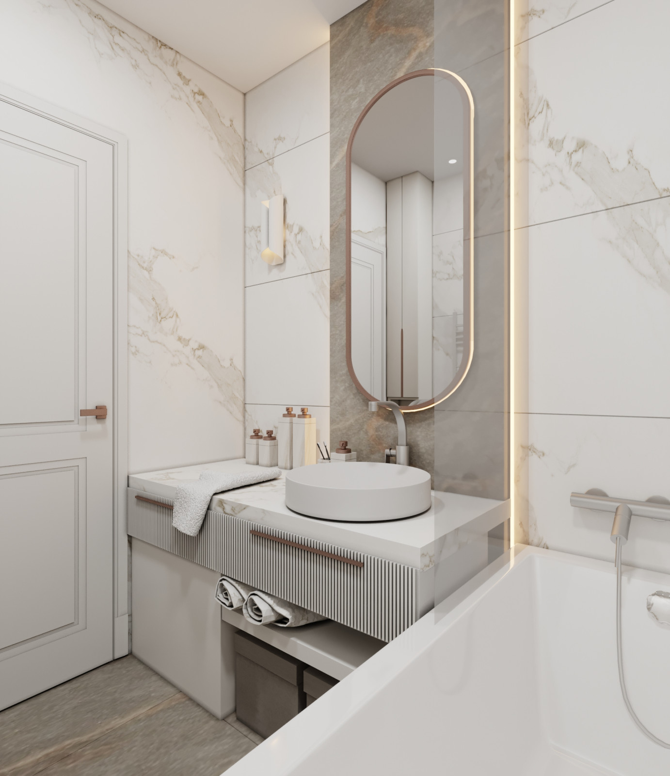 Дизайн-проект г.Тюмень ЖК Преображенский