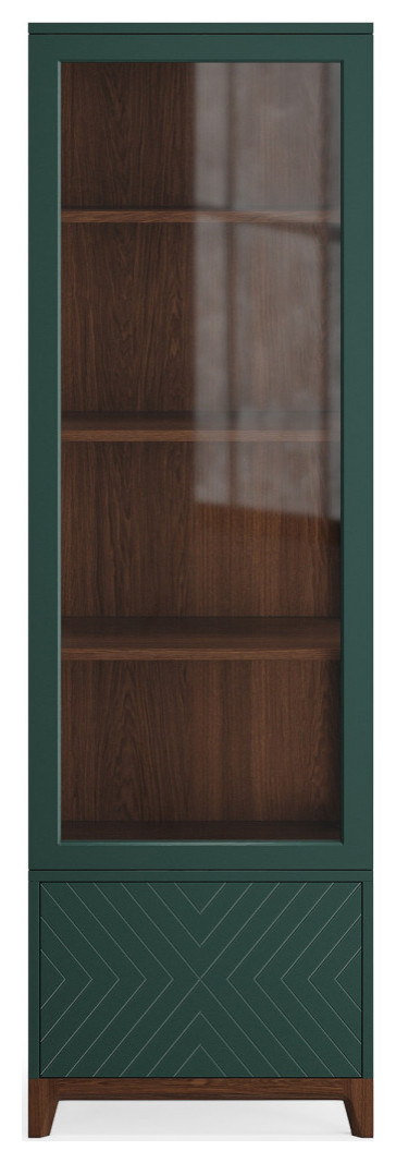 Узкая витрина CS161