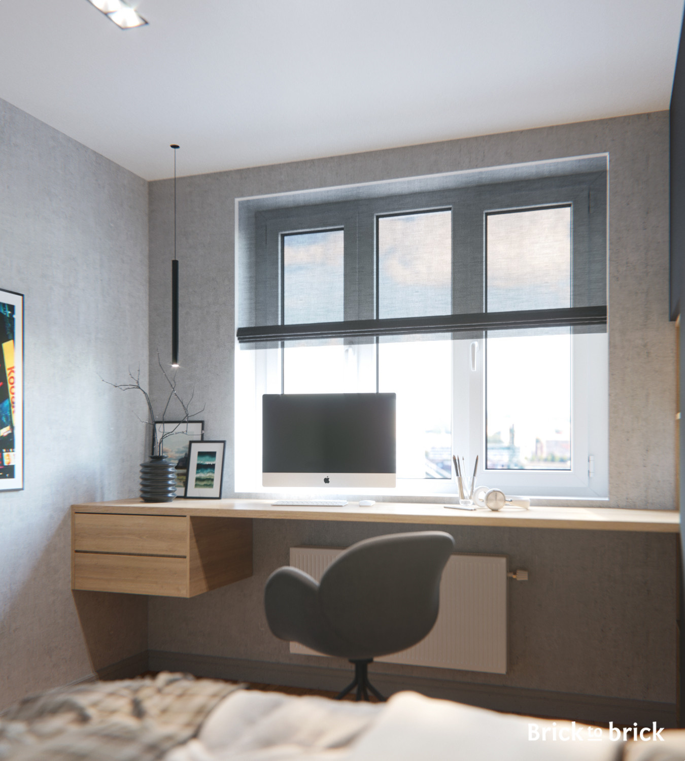 Квартира в современном стиле (70 м2)