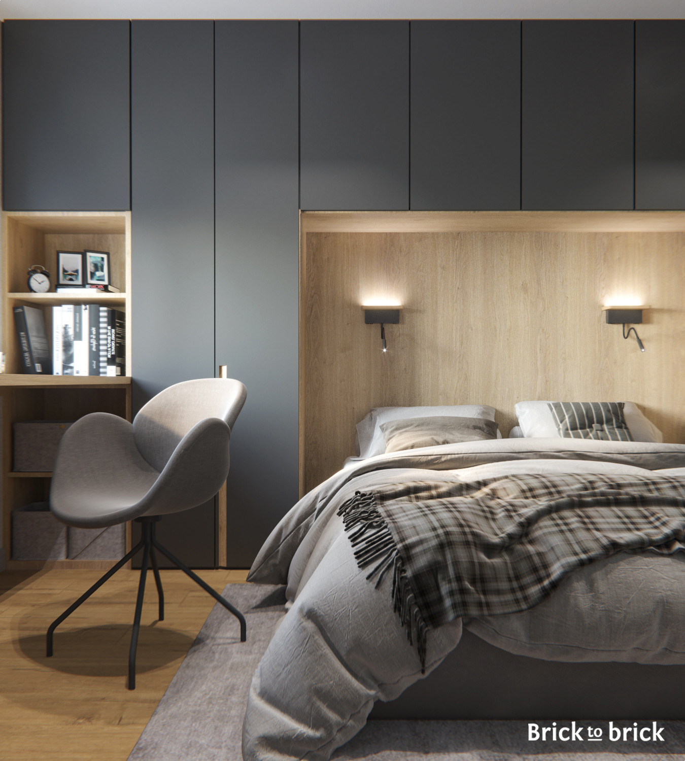 Квартира в современном стиле (70 м2)