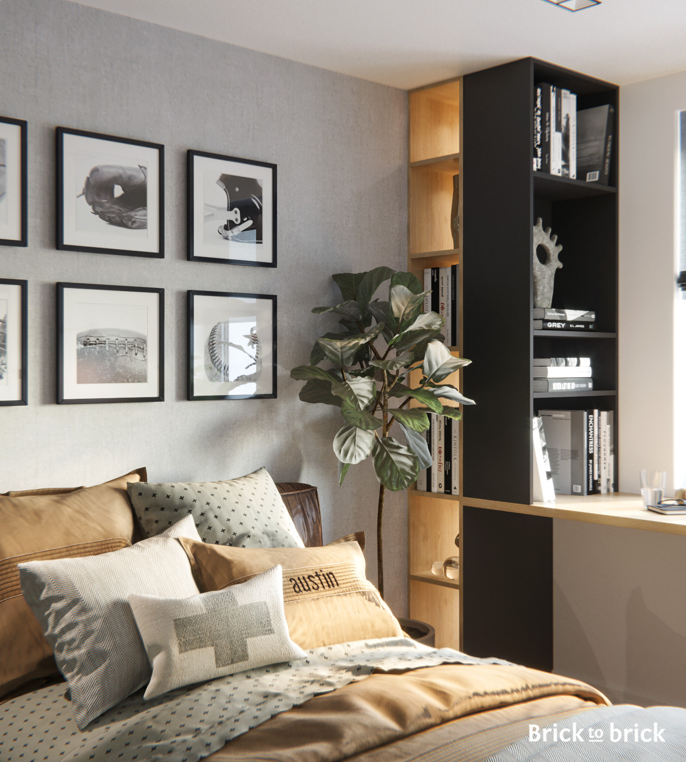 Квартира в современном стиле (70 м2)