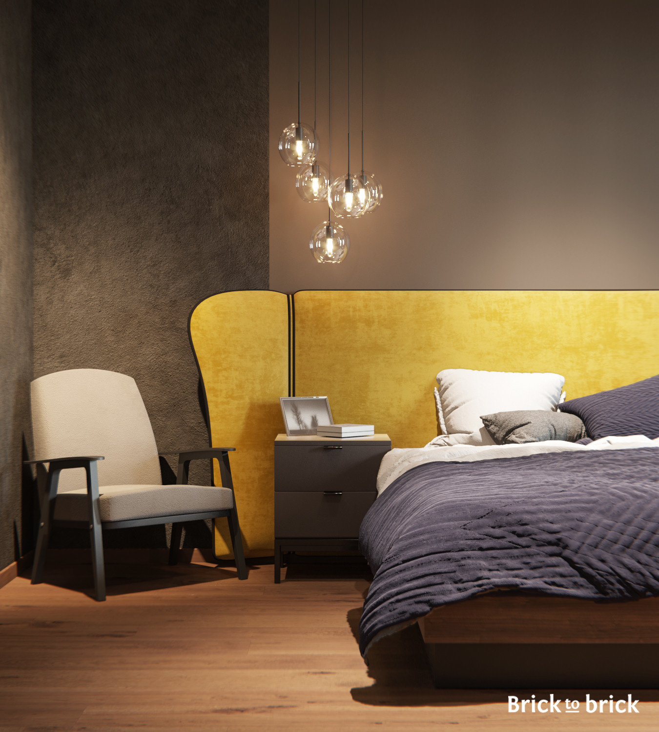 Квартира в современном стиле (105 м2)