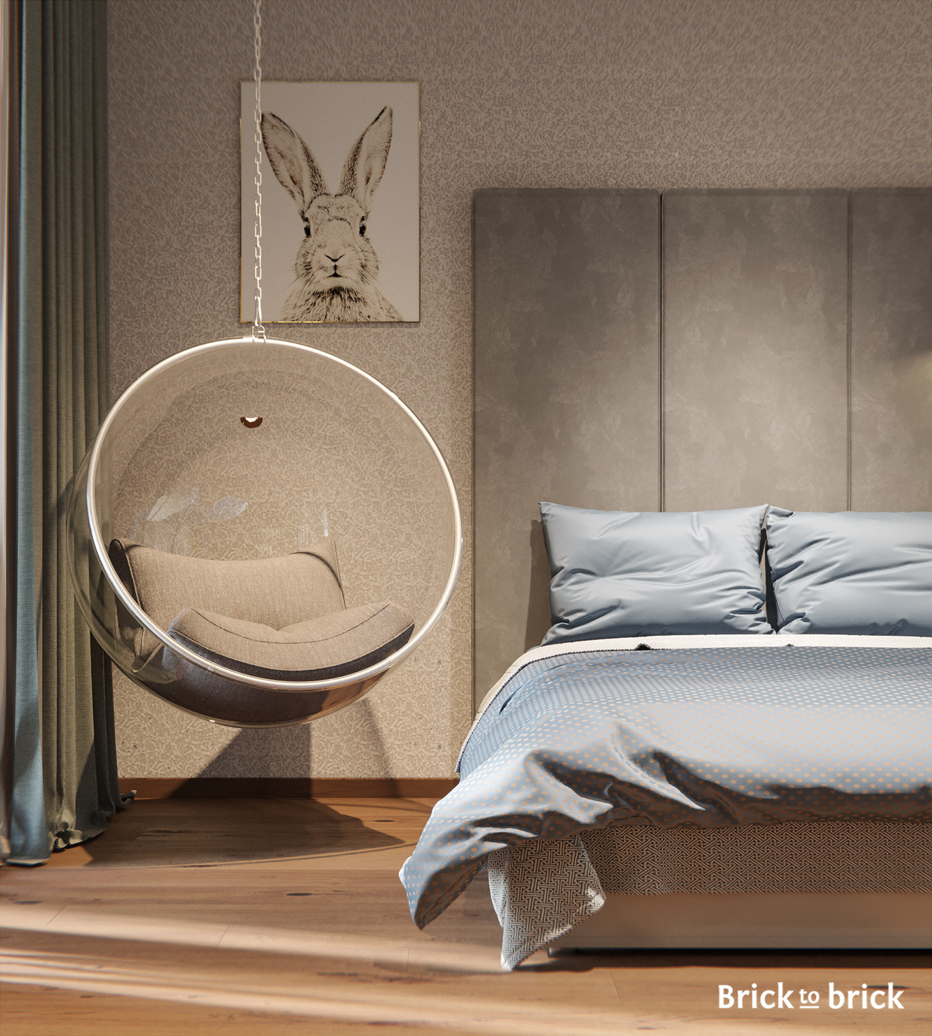 Квартира в современном стиле (105 м2)