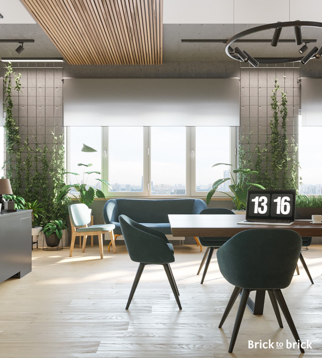 Офис в стиле "Лофт"