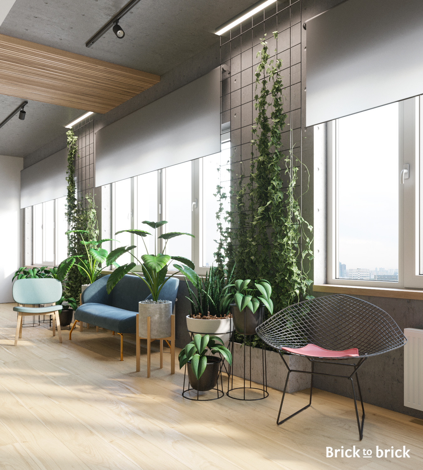 Офис в стиле "Лофт"