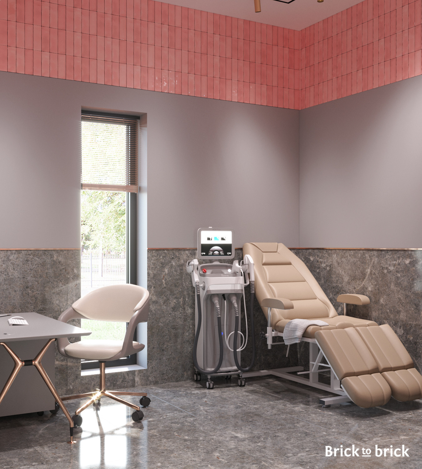 Салон красоты в стиле "Современная классика"