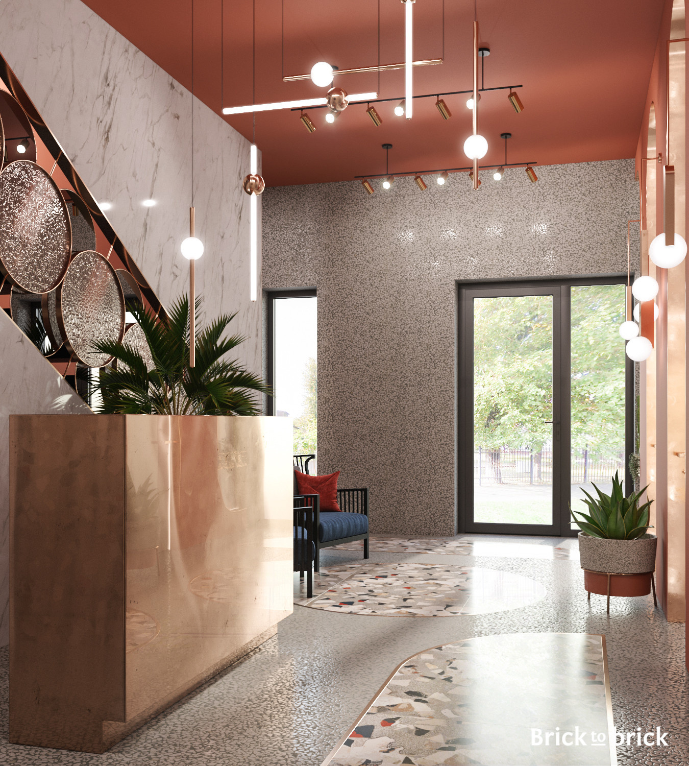 Салон красоты в стиле "Современная классика"