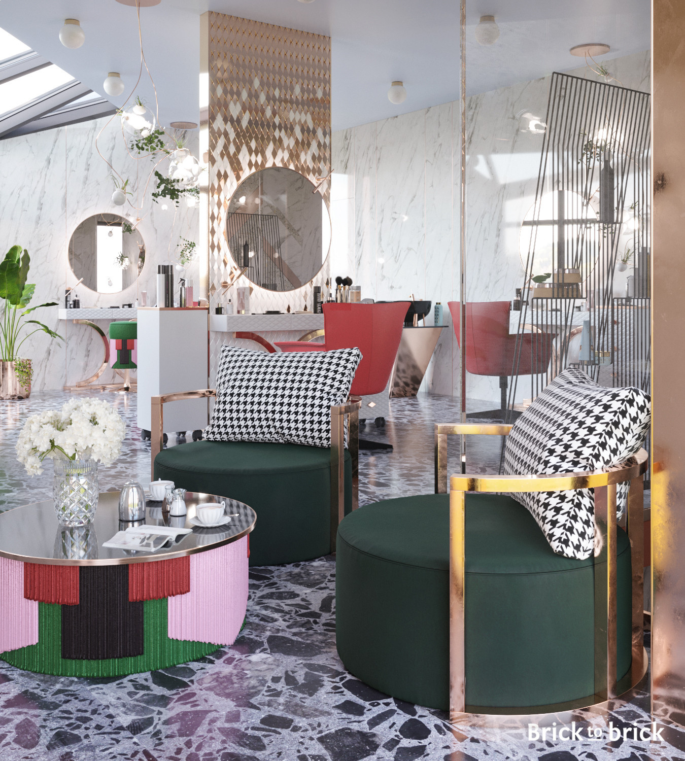 Салон красоты в стиле "Современная классика"