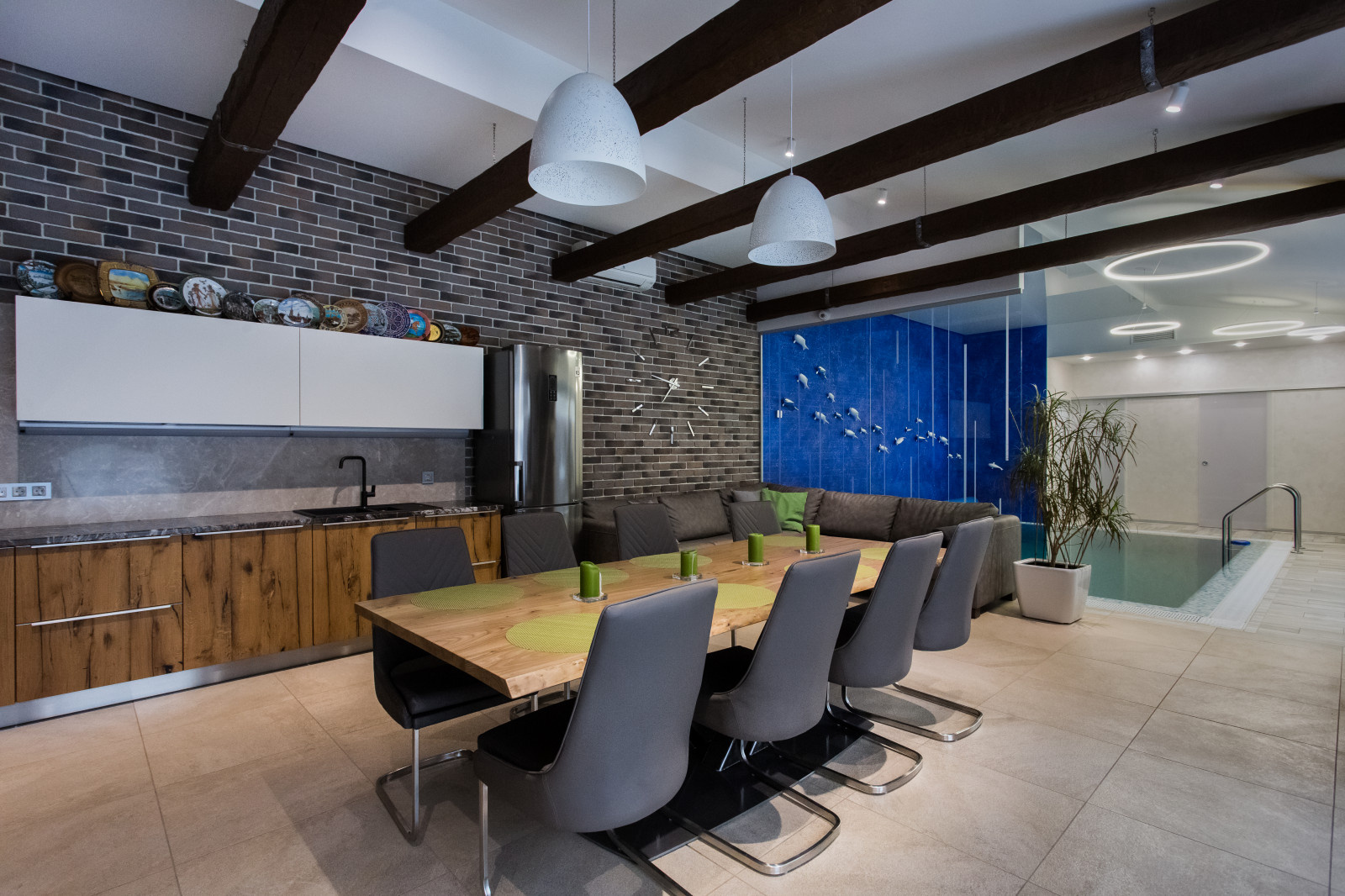 Банный комплекс с бассейном