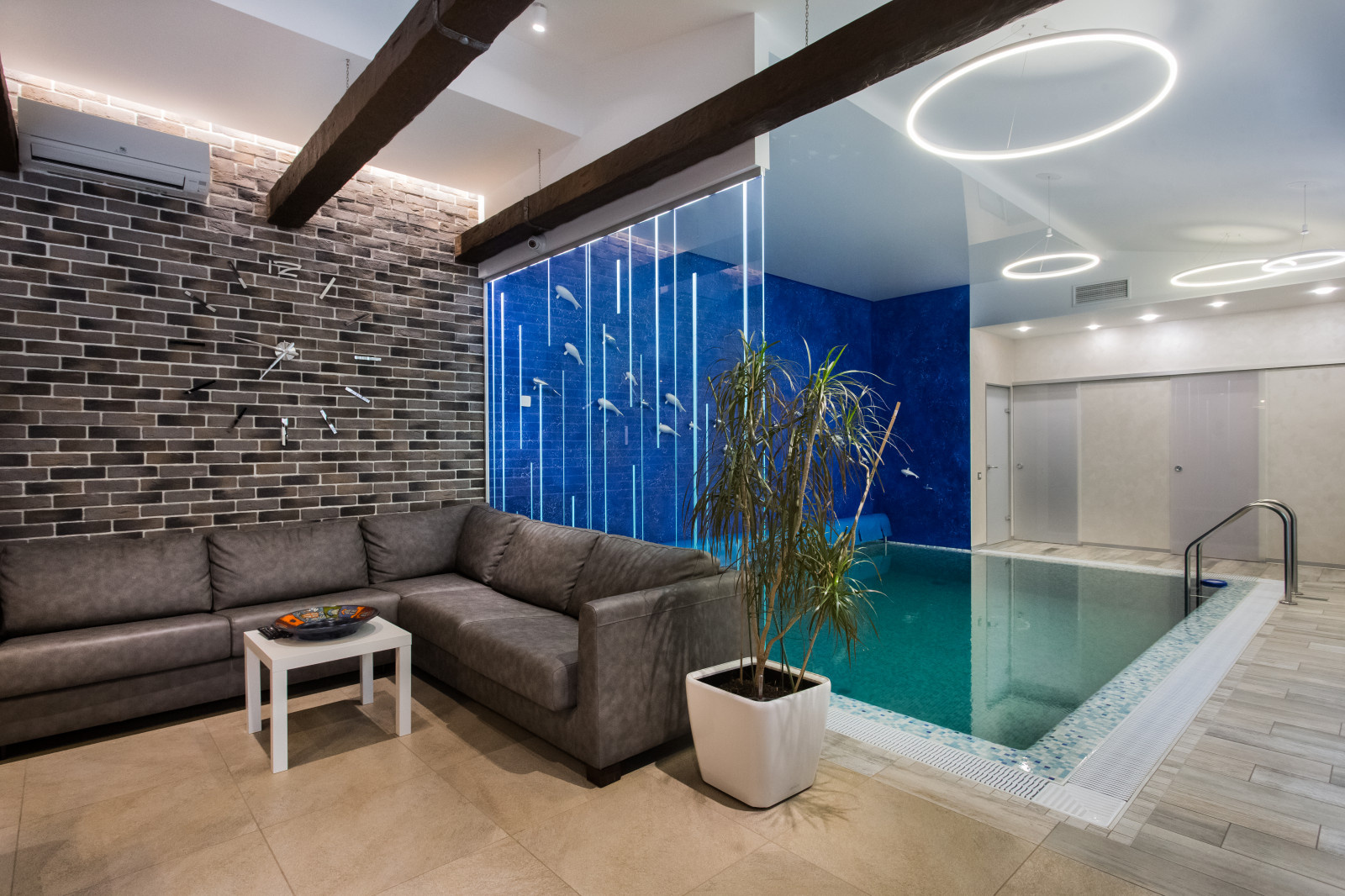 Банный комплекс с бассейном