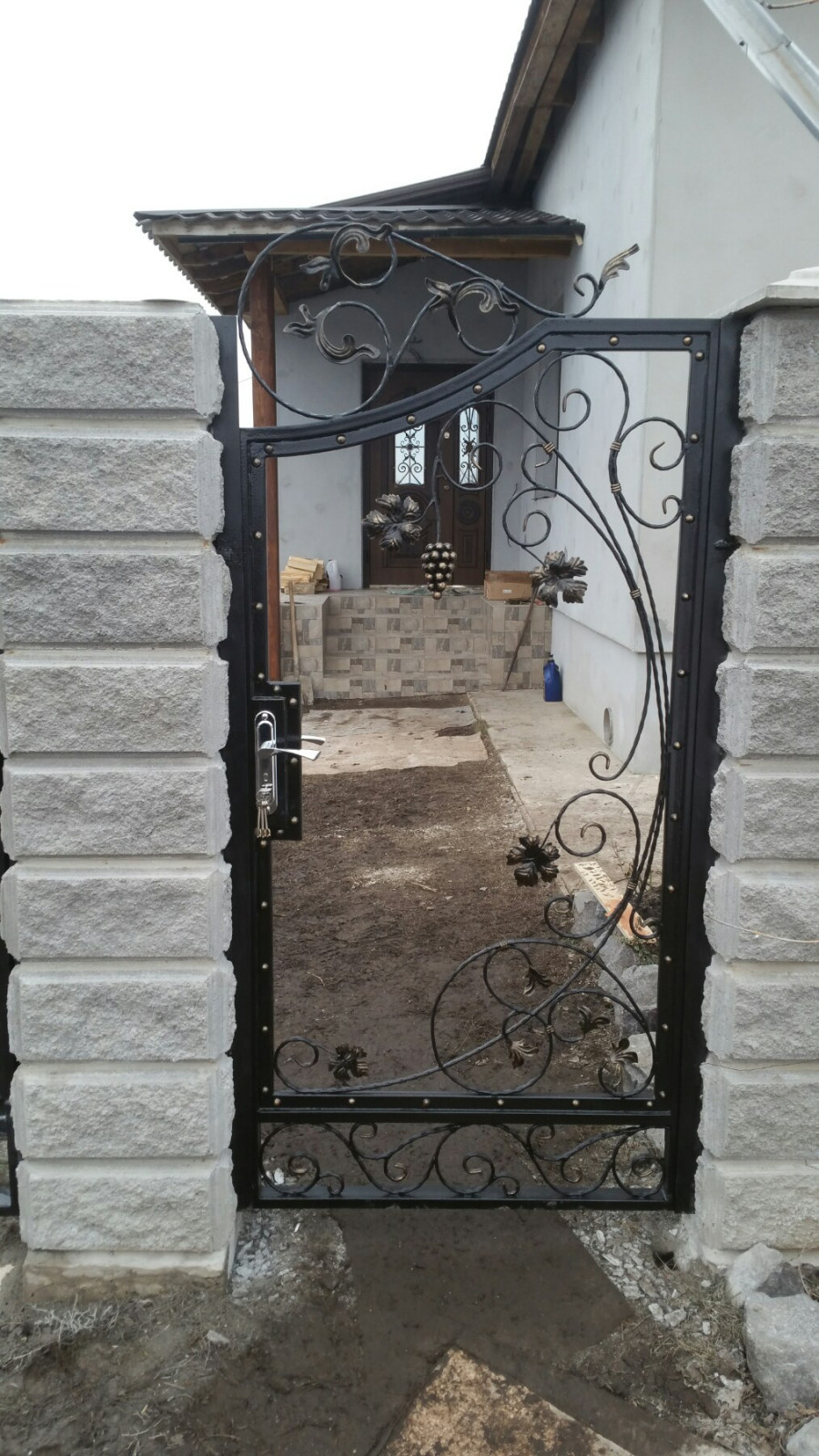 Кованая калитка