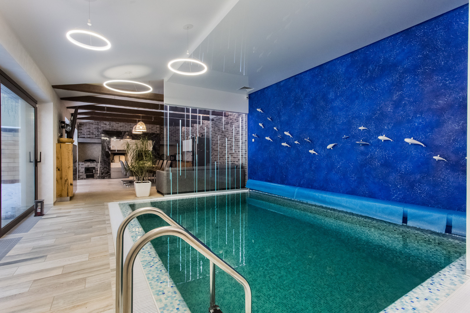 Банный комплекс с бассейном