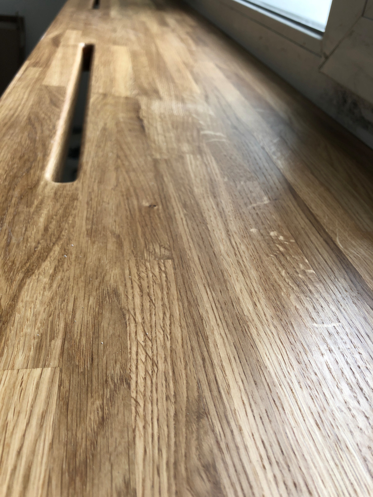 Подоконники из дуба