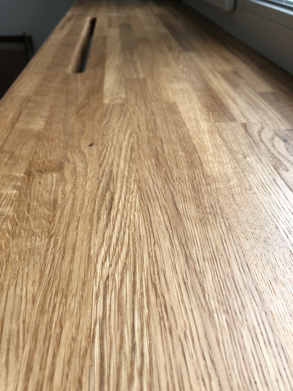 Подоконники из дуба