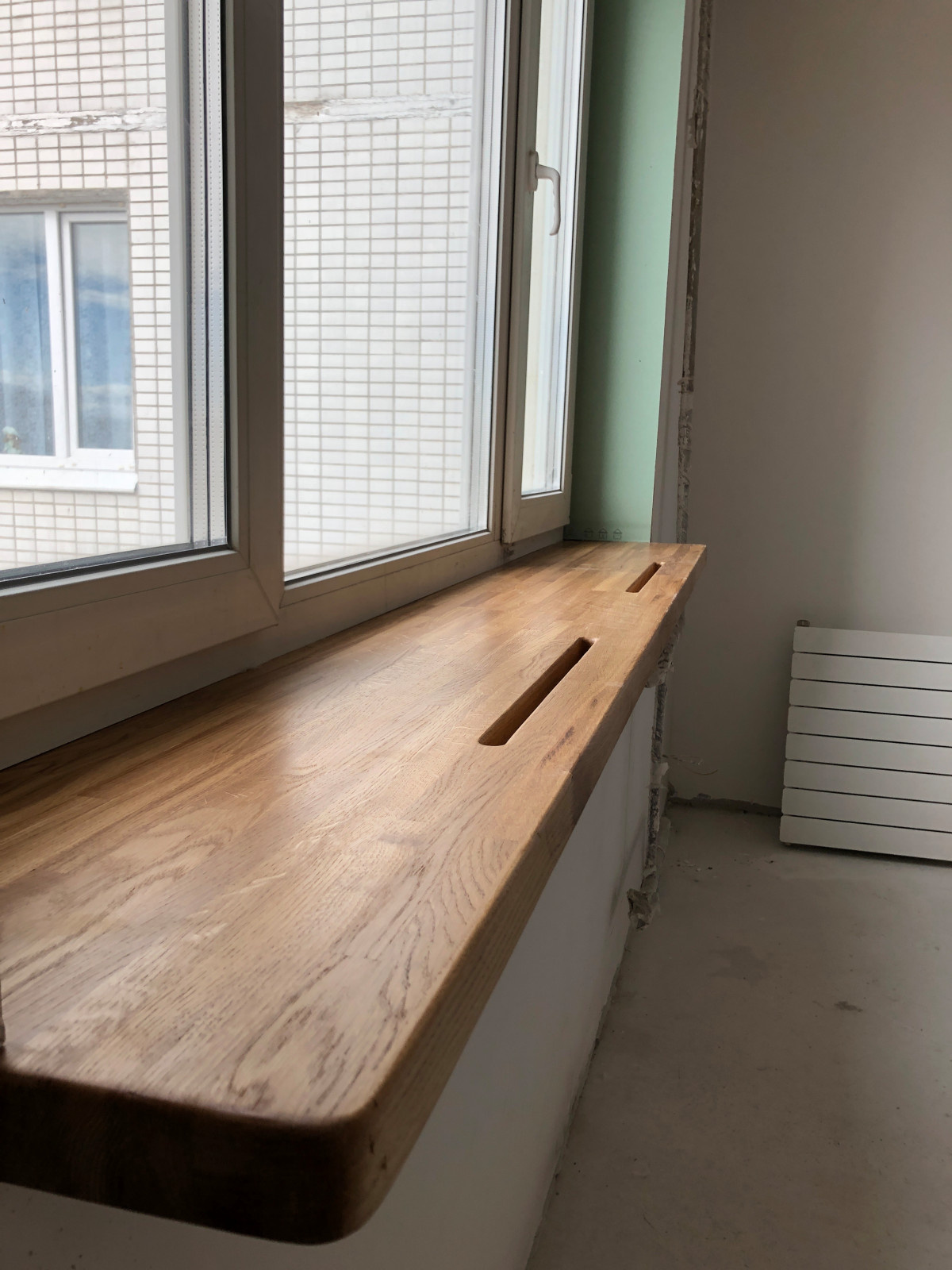 Подоконники из дуба