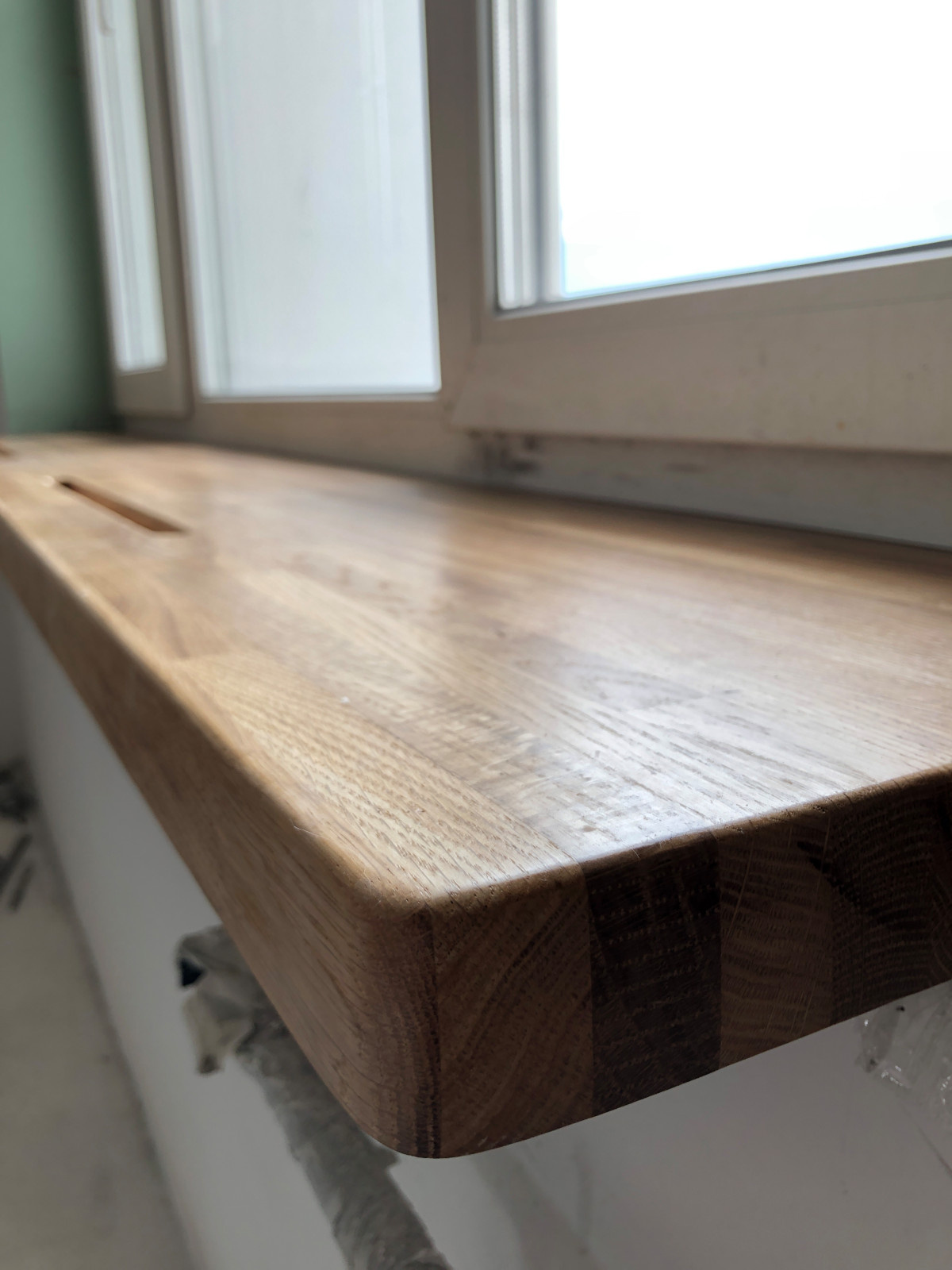 Подоконники из дуба