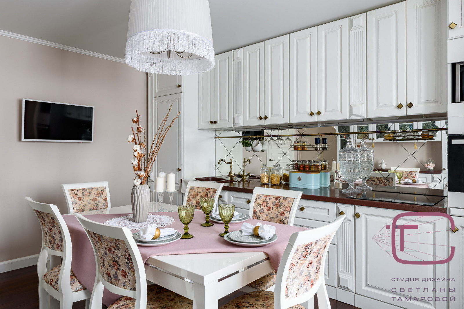 Дизайн интерьера спальни в ЖК Арбековская застава