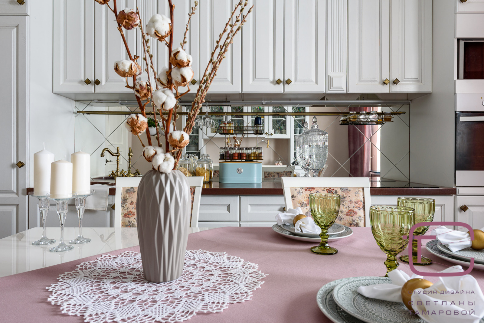 Дизайн интерьера спальни в ЖК Арбековская застава