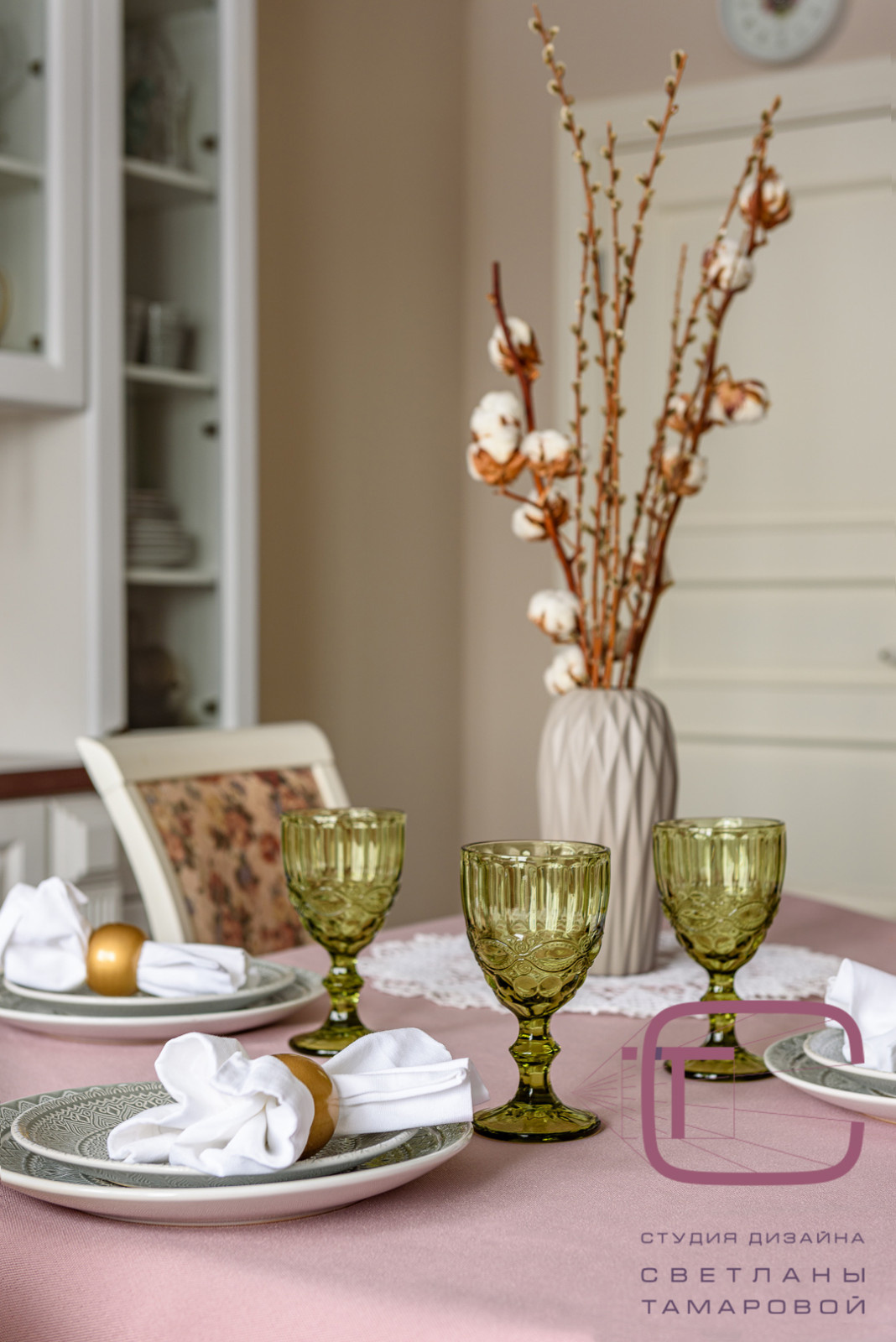 Дизайн интерьера спальни в ЖК Арбековская застава