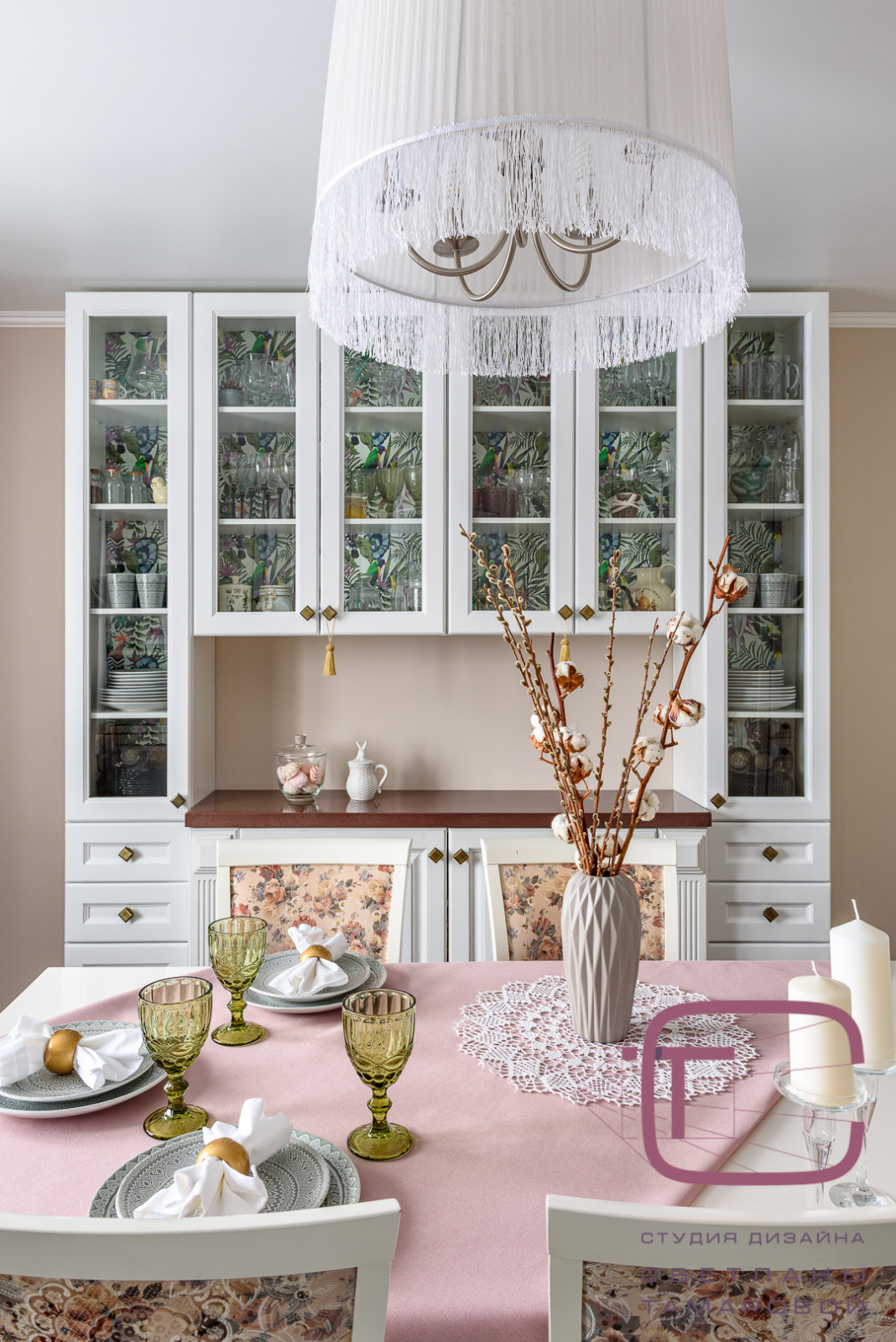 Дизайн интерьера спальни в ЖК Арбековская застава