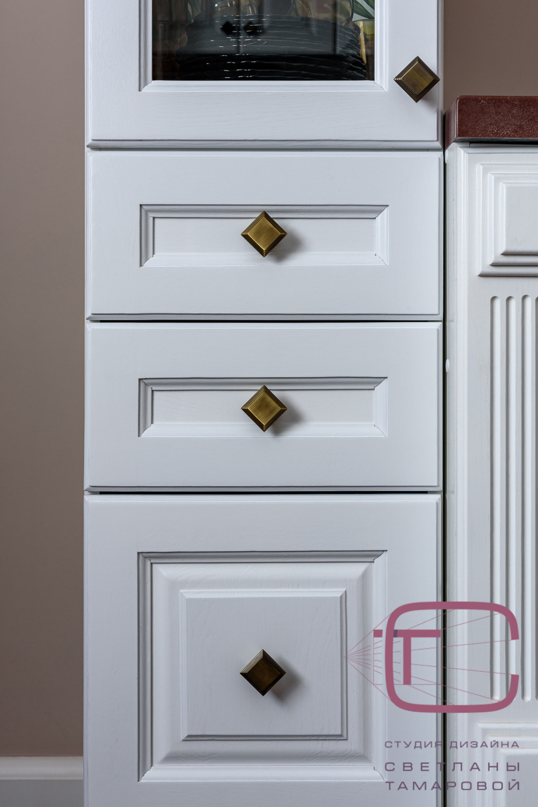 Дизайн интерьера спальни в ЖК Арбековская застава