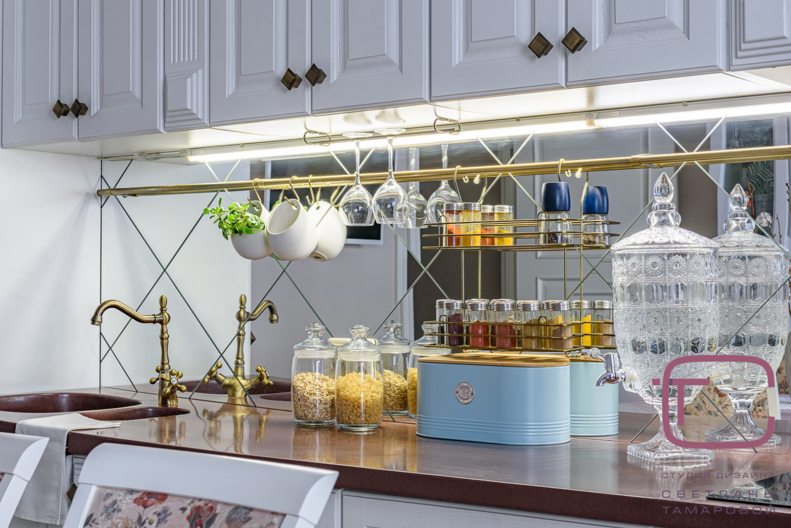 Дизайн интерьера спальни в ЖК Арбековская застава