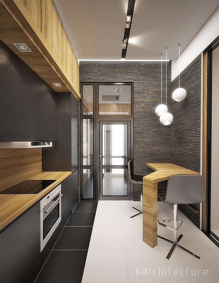 Интерьер двухкомнатной квартиры в г. Москве.