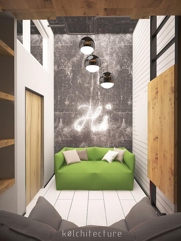 Интерьер двухкомнатной квартиры в г. Москве.